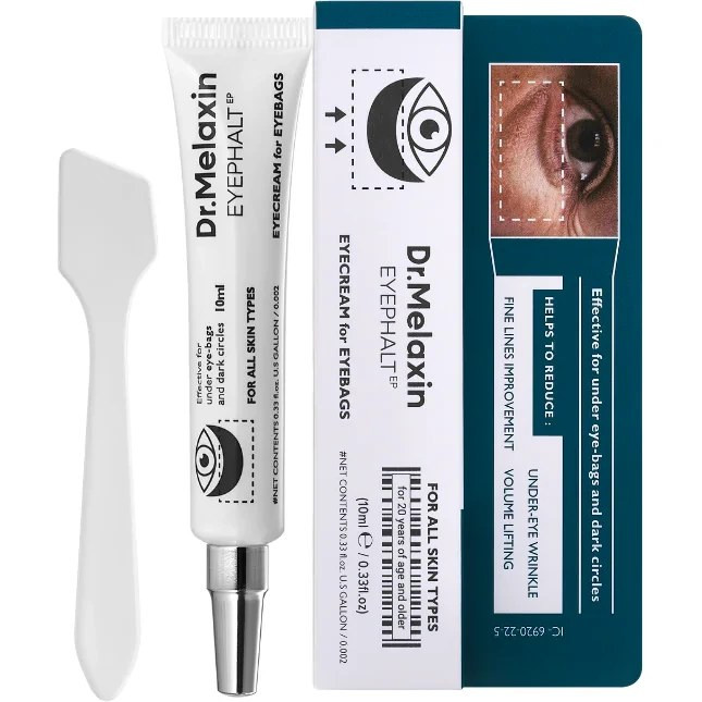 کرم دور چشم دکتر ملاکسین مدل Eyephalt حجم ۱۰ میلی لیتر ضد چروک و روشن کننده (مستر شرکتی)