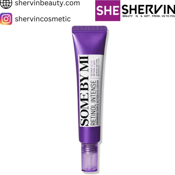 کرم دور چشم سام بای می ضد چروک مدل Retinol Intense حجم 30 میلی لیتر کپی