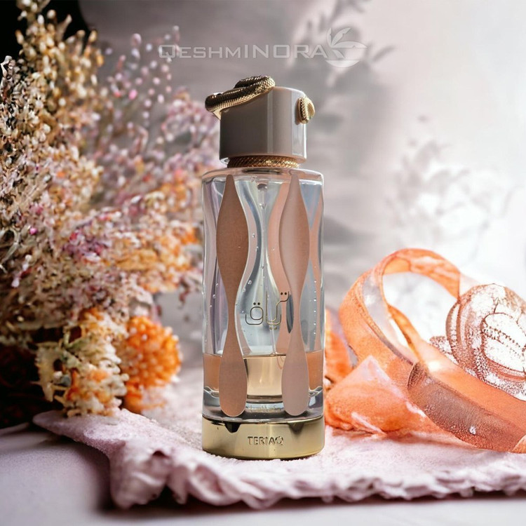 عطر ادوپرفیوم لطافه مدل تریاق رایحه شیرین و گرم شرکتبی