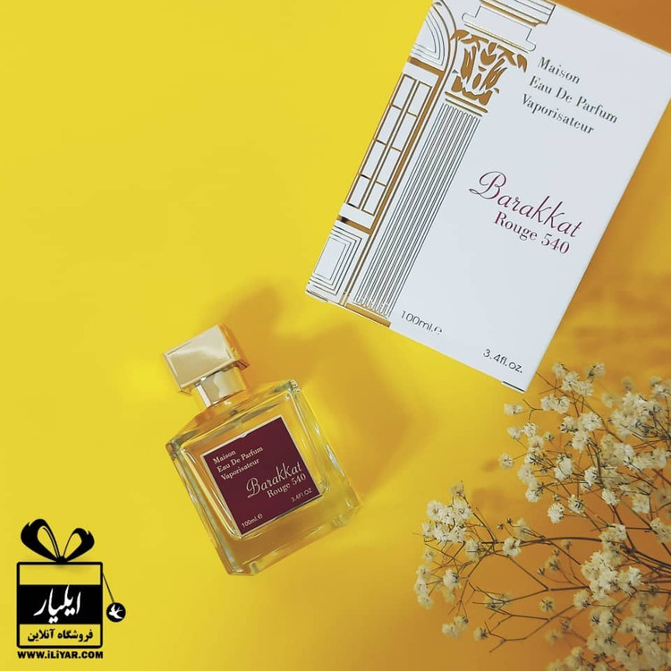 عطر ادوپرفیوم فراگرنس ورد مدل باراکات رژ 540 حجم ۱۰۰ میلی لیتر شیرین گرم شرکتی