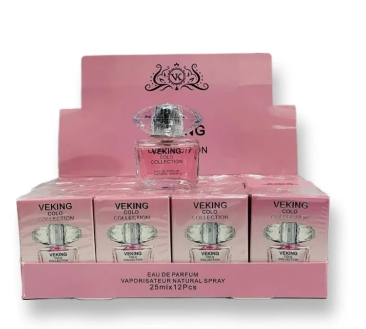 ادکلن مینیاتوری ورساچه صورتی ویکینگ 25ml شرکتی
