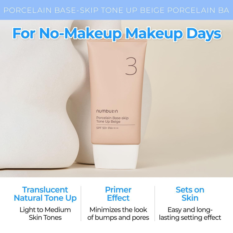 ضد آفتاب رنگی نامبوزین مدل No.3 SPF50 حجم 50 میلی لیتر های کپی(مستر)