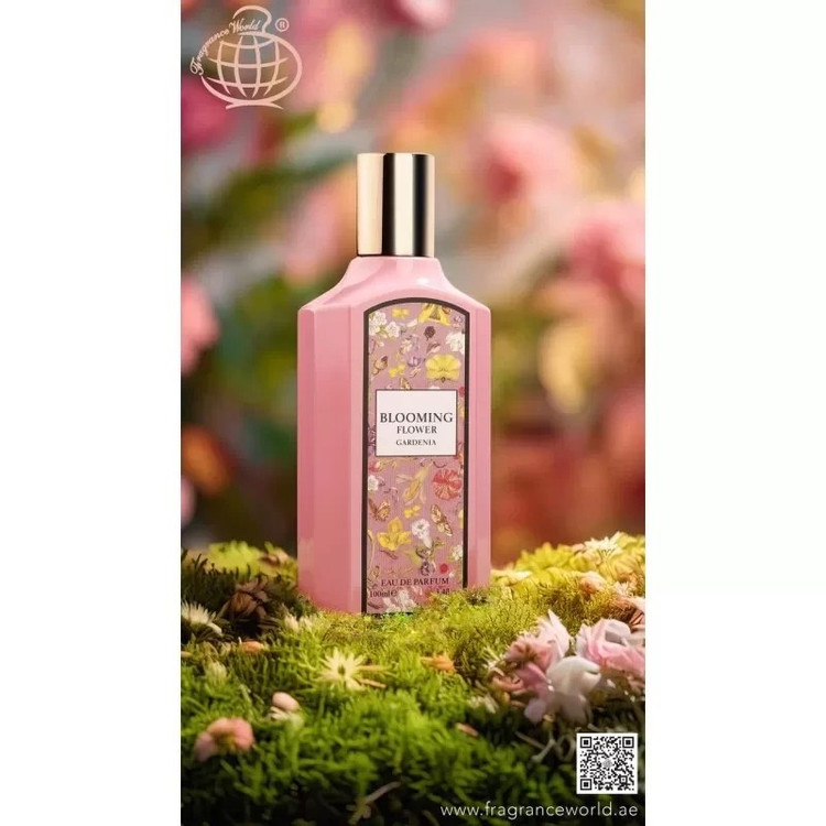 عطر ادوپرفیوم زنانه فراگرنس ورد مدل بلومینگ فلاور گاردنیا رایحه ملایم