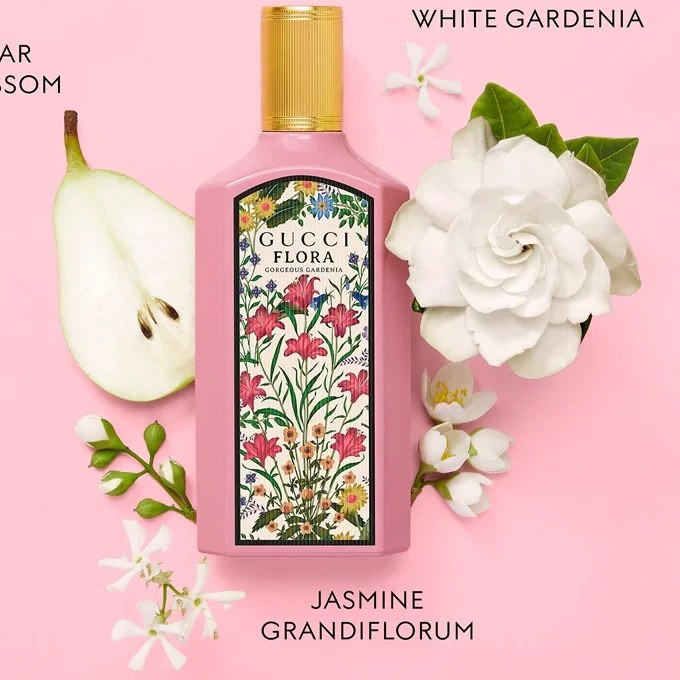 عطر ادوپرفیوم زنانه گورجس مدل فلورا گاردنیا حجم ۱۰۰ میلیلیتر کیفیت مستر