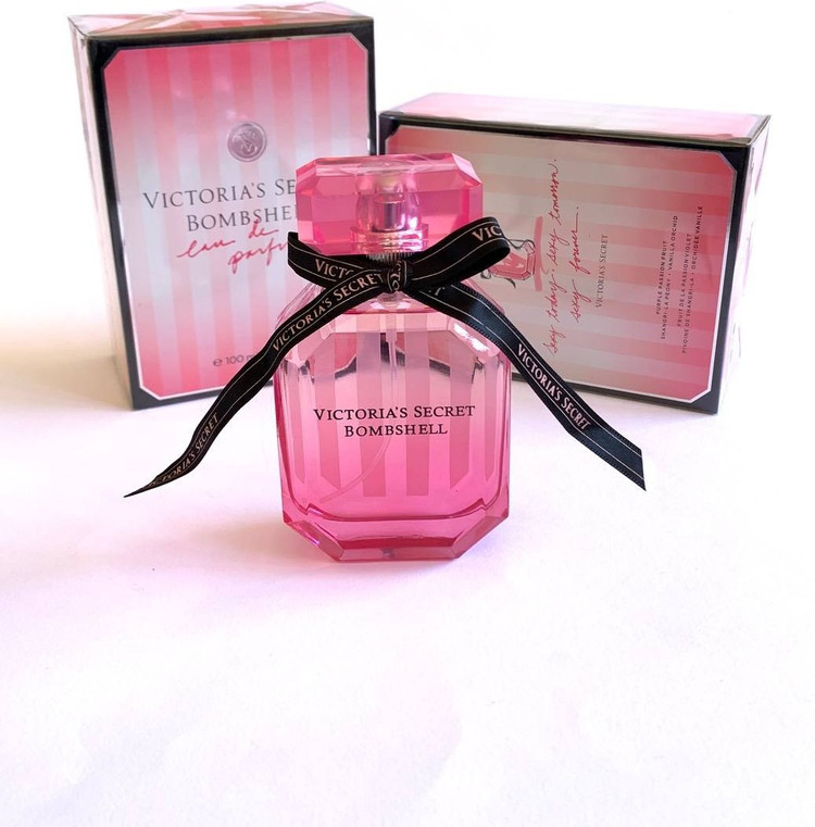 عطر ادوپرفیوم زنانه اسکلاره مدل ویکتوریا سکرت بامب شل حجم ۱۰۰ میلی لیتر شرکتی باکس